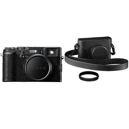 Fujifilm Finepix X100 "Limited Editiion Premium Set" Black Camera w/Bundle