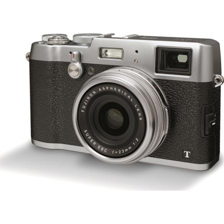 Fujifilm X100T Digital Camera with 23mm Lens, Silver