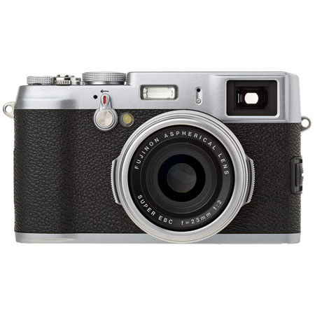 Fujifilm Finepix X100 12.3 Megapixel APS-C Fixed-Lens Compact Digital Camera with 23mm f/2 Lens Silver