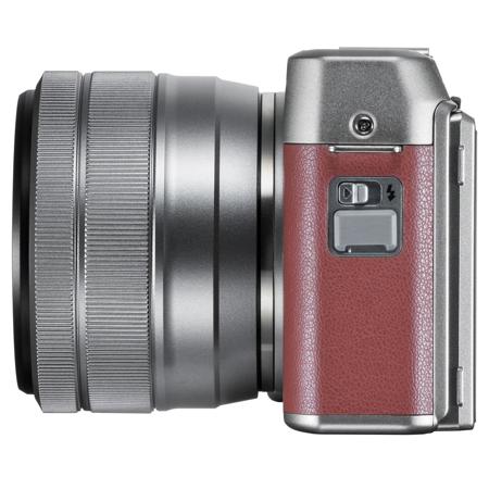 Fujifilm X-A5 Mirrorless Camera with XC 15-45mm OIS PZ Lens, Pink