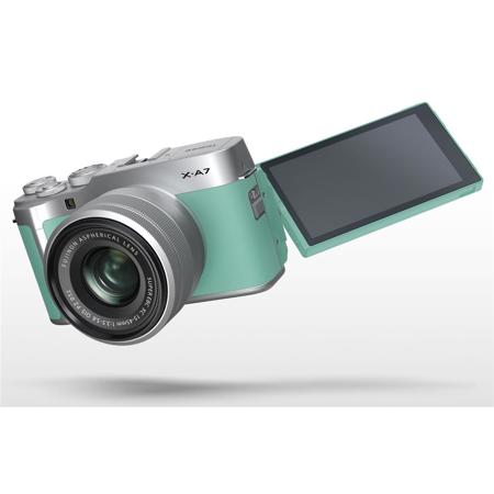 Fujifilm X-A7 Mirrorless Digital Camera, Fujinon XC 15-45mm PZ