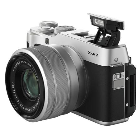 Fujifilm X-A7 Mirrorless Digital Camera, Fujinon XC 15-45mm OIS PZ