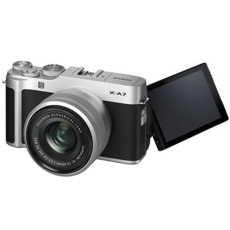 Fujifilm X-A7 Mirrorless Digital Camera, Fujinon XC 15-45mm OIS PZ Fujifilm X-A7 Mirrorless Digital Camera, Fujinon XC 15-45mm OIS PZ