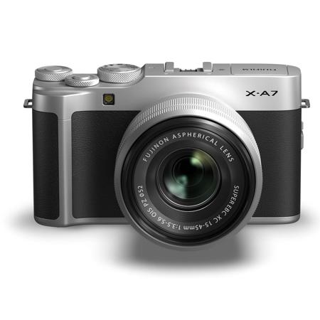 Fujifilm X-A7 Mirrorless Digital Camera, Fujinon XC 15-45mm OIS PZ