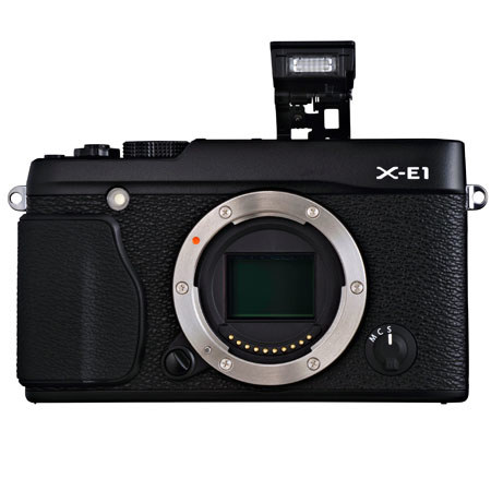 Fujifilm X-E1 Mirrorless Digital Camera Body - Black