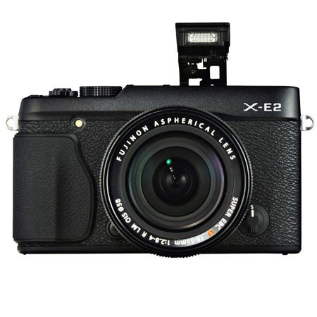 Fujifilm X-E2 Camera w/XF 18-55mm F2.8-4 R LM OIS Lens Kit Black