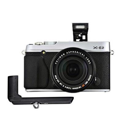 Fujifilm X-E2 Camera w/XF 18-55mm F2.8-4 R LM OIS Lens-Silver W/Fuji HG-XE1 Grip
