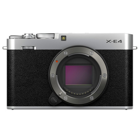 Fujifilm X-E4 Mirrorless Camera, Silver