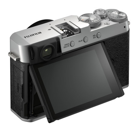 Fujifilm X-E4 Mirrorless Camera, Silver