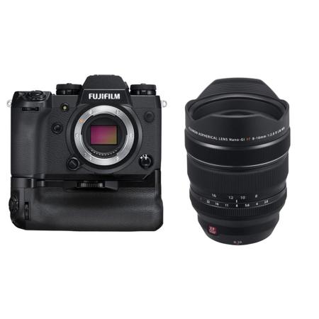 Fujifilm X-H1 24.3MP Mirrorless Camera with Fujifilm XF 8-16mm f/2.8 R LM WR