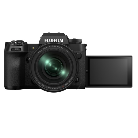 Fujifilm X-H2 Mirrorless Digital Camera with XF 16-80mm f/4.0 R OIS WR Lens, Black