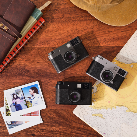 Fujifilm X half Digital Camera, Charcoal Silver 16954112 - Adorama