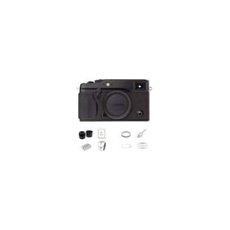 Fujifilm X-Pro1 Digital Camera Body, Bundle w/Fujifilm XF 60mm (90mm) F2.4 Lens
