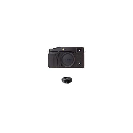 Fujifilm X-Pro1 Digital Camera Body,Bundle w/Fujifilm XF 27mm F/2.8 R Lens,Black