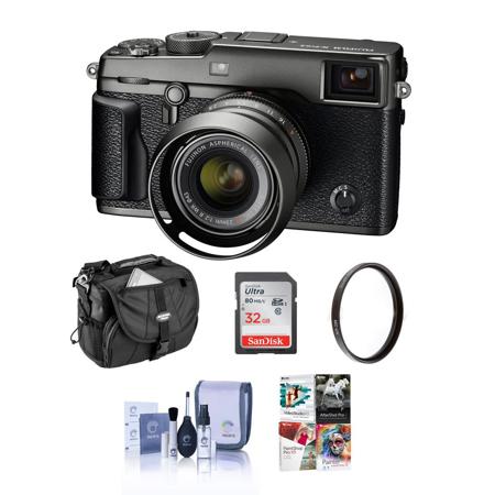 Fujifilm X-Pro2 Mirrorless with 23mmXF Lens, Graphite With Free Accessory Bundle