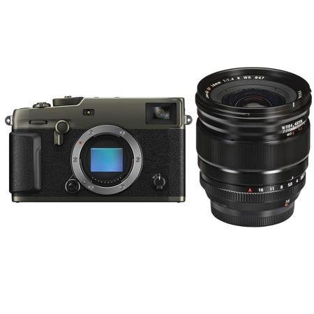 Fujifilm X-Pro3 Mirrorless Digital Camera, Dura Black With XF 16mm R  (Weather Resistant) Lens
