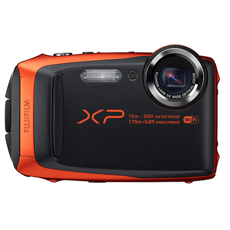 Fujifilm FinePix XP90 Digital Camera, Orange