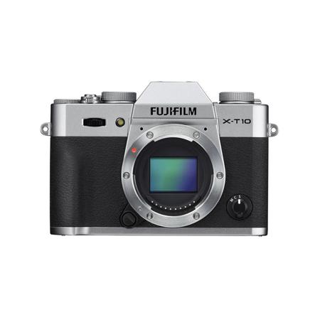 Fujifilm X-T10 Mirrorless Digital Camera Body, 16.3MP - Silver