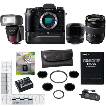 Fujifilm X-T1 IR Mirrorless UV/IR Digital Camera Forensic Bundle