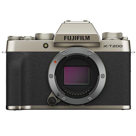 Fujifilm X-T200 Mirrorless Digital Camera Body - Champagne Gold