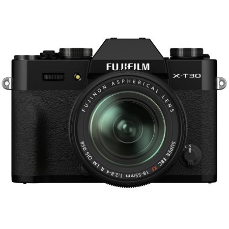 Fujifilm X-T30 II Mirrorless Digital Camera with XF 18-55mm f/2.8 Lens, Black