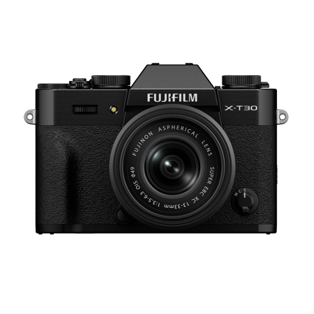 Fujifilm X-T30 III Mirrorless Camera with XC 13-33mm Lens, Black