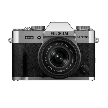 Fujifilm X-T30 III Mirrorless Camera with XC 13-33mm Lens, Silver