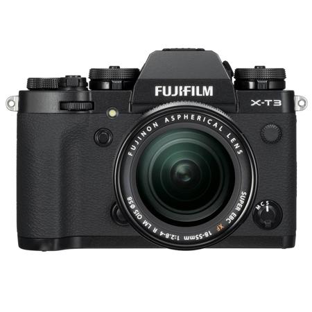 Fujifilm X-T3 Mirrorless Camera with XF 18-55mm f/2.8-4 R Lens Black W/ FP Flash