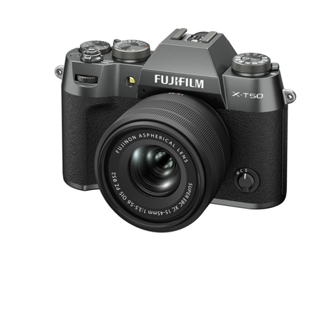 Fujifilm X-T50 Mirrorless Camera with XC 15-45mm f/3.5-5.6 OIS PZ