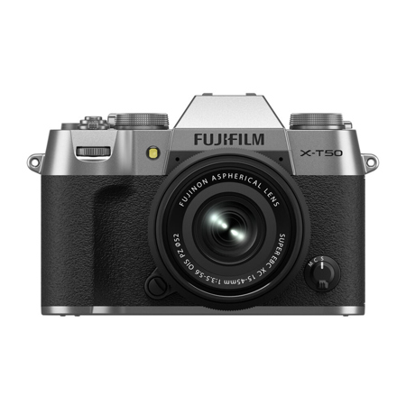Fujifilm X-T50 Mirrorless Camera with XC 15-45mm f/3.5-5.6 OIS PZ Lens
