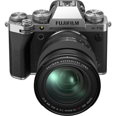 Fujifilm X-T5 Mirrorless Camera w/XF 16-80mm f/4.0 R OIS WR Lens