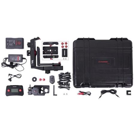 iFootage Motion S1A3 Bundle B1, Includes S1A3 Wireless Motion Controller, Motion X2 Pan and Tilt Head Bundle B0, 95W V-Mount Battery