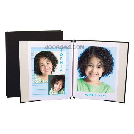 Lineco 9511101PA 11.5x10in Pop Art Digital Album, Black