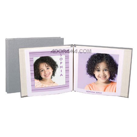 Lineco 9518807PA Pop Art Digital Album, 9inx10in, Grey
