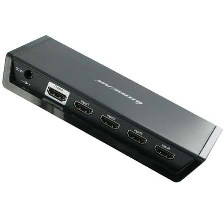 IOGEAR 4-Port HDMI Switch with Remote