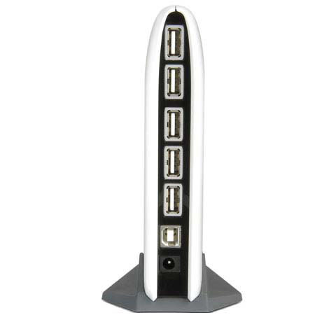 IOGEAR GUH227 7 Port High Speed USB 2.0 Hub