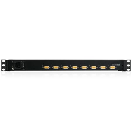 IOGEAR 8-Port 19" LCD Combo KVM Switch