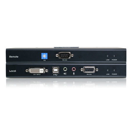 IOGEAR GCE611U DVI USB Console Extender, TAA Compliance