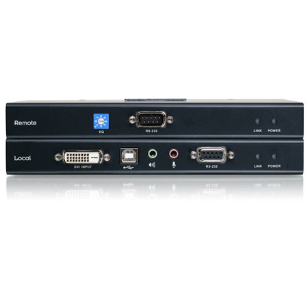 IOGEAR GCE616U Dual Link DVI USB Console Extender, TAA Compliance
