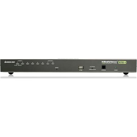 IOGEAR 8-Port USB PS/2 Combo KVM Switch Kit with 1 PS/2 & 8 USB KVM Cables
