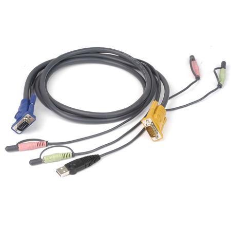 IOGEAR 6 Foot USB KVMP Cable for Switch Boxes