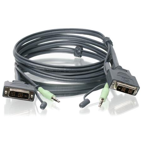 IOGEAR 6' DVI-D Video Cable with Audio
