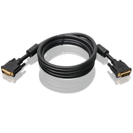 IOGEAR 6 foot Dual Link DVI-I Male to Male Cable