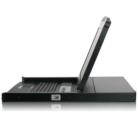 IOGEAR 8-Port 17in LCD Combo KVM Switch, USB and PS/2