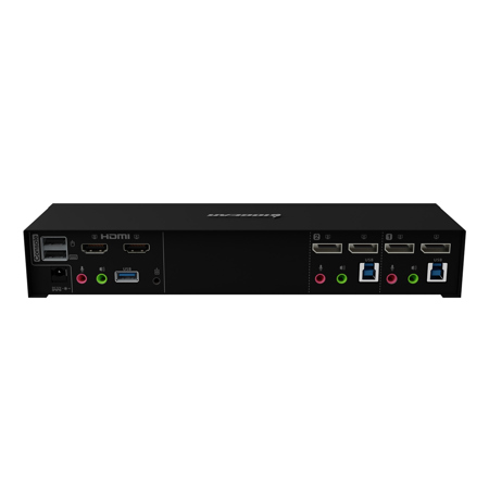 IOGEAR GCMS1922 2-Port 4K Dual View DisplayPort Matrix KVMP - View #2