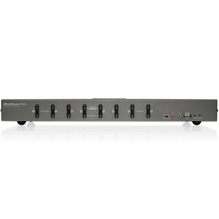 IOGEAR 8-Port DVI KVMP Switch with VGA Support, 2048 x 1536 VGA Resolution