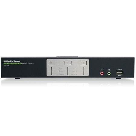 IOGEAR 2 Port DualView Dual-Link DVI KVMP Switch