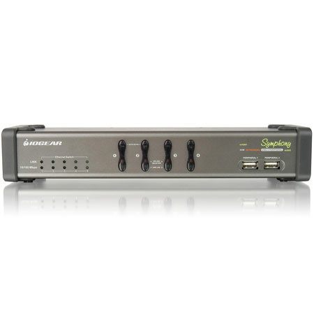 IOGEAR MiniView GCS1774 4-Port Symphony KVM Switch