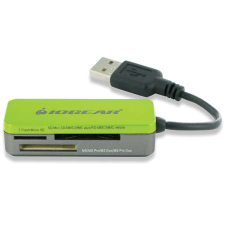 IOGEAR GFR209 12-in-1 Memory Card Reader / Writer