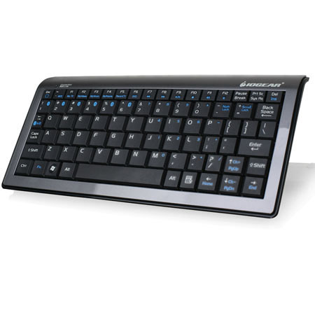 IOGEAR Multi-Link Bluetooth Mini Keyboard, Black